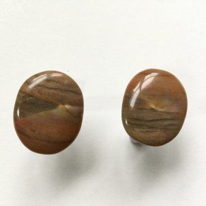 Vintage Agate stone Cufflinks